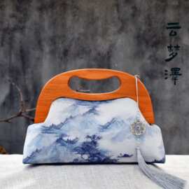 包材料包遗口金包手机包真丝宴会包旗袍包DIY麂皮绒云梦泽宋毕源