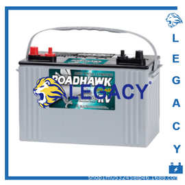 12V80Ah 美国ROADHAWK路鹰蓄电池685MF启动储能 发电机组汽车电瓶