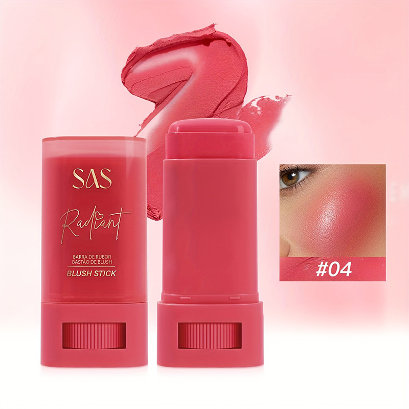 USHAS Europa y los Estados Unidos transfronterizos spot blush multipropósito sombra de ojos blush lipstick impermeable a largo plazo maquillaje SAC072