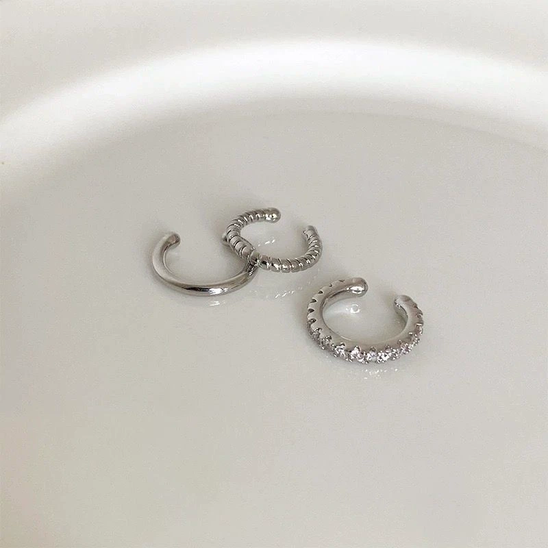 Клипсы для ушей Tide, клипсы без прокола с ретрок zirconia и жемчугом, множество стилей (клипсы)