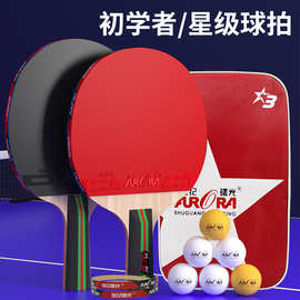 世纪曙光正品乒乓球拍批发拼乓球拍单拍长柄横拍乒乓拍板专业级