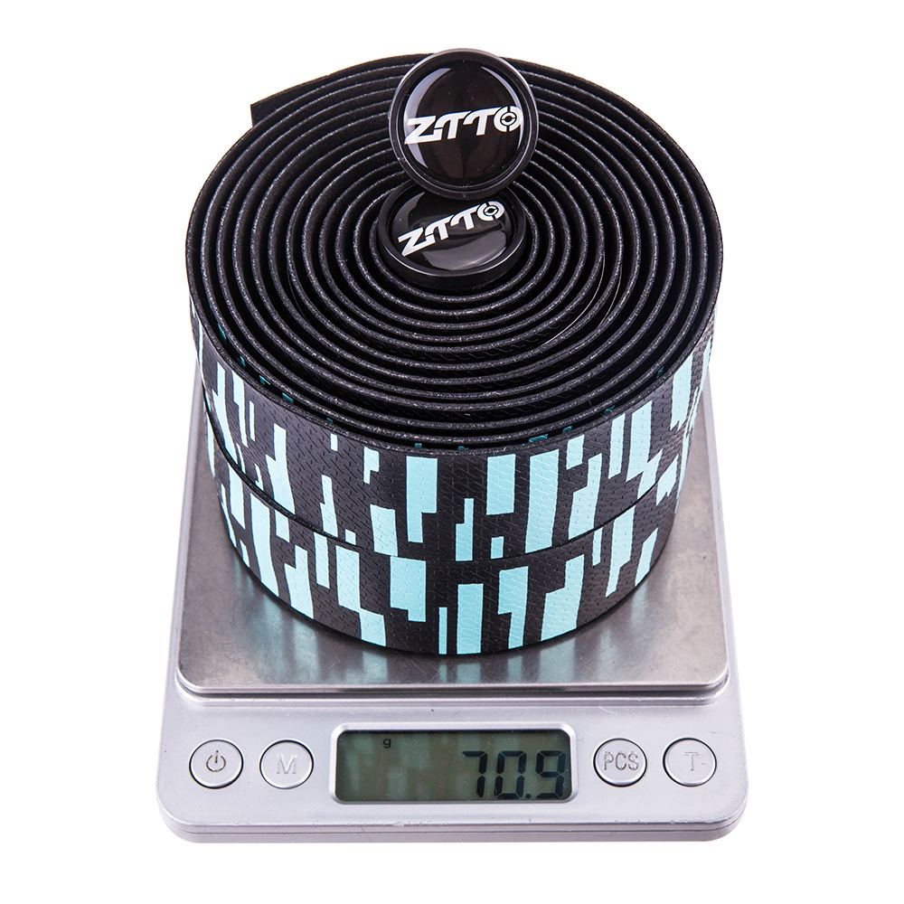 ZTTO Bicicleta Bicicleta de carretera con cinta EVA PU Durable a prueba de golpes Lluvia de meteoritos ZTTO Baje degradado con degradado