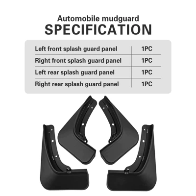 trade auto supplies modified parts – Mudguard