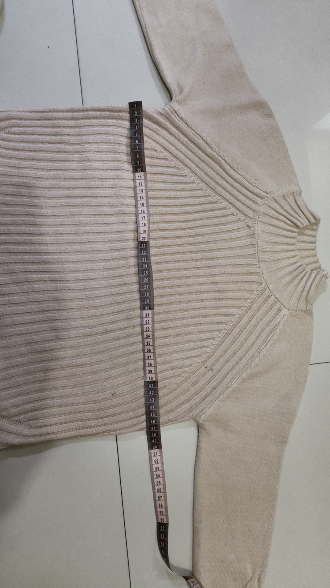 Warm women's turtleneck sweater