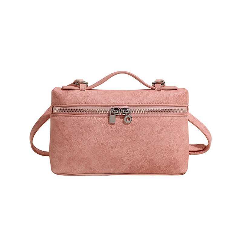 Nicho coreano de la caja de almuerzo portátil bolso pequeño para mujeres 2026 nueva textura de alta calidad de moda versátil bolso de hombro