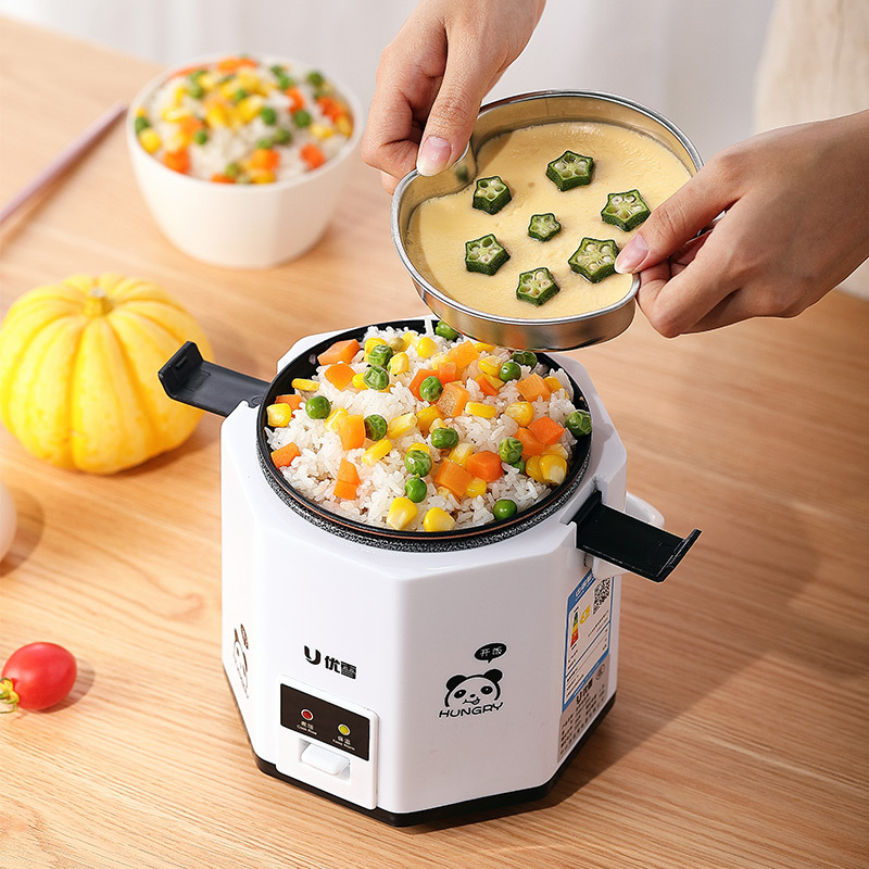 Rice Cooker 1-2 People Mini Student Dormitory Standard Non-Stick Old-Fashioned Small Rice Cooker