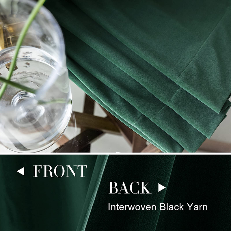 Inventario transfronterizo amazon holandés cortinas de terciopelo cortinas de comercio exterior sala de estar cortinas de terciopelo totalmente sombreadas cortinas de tela