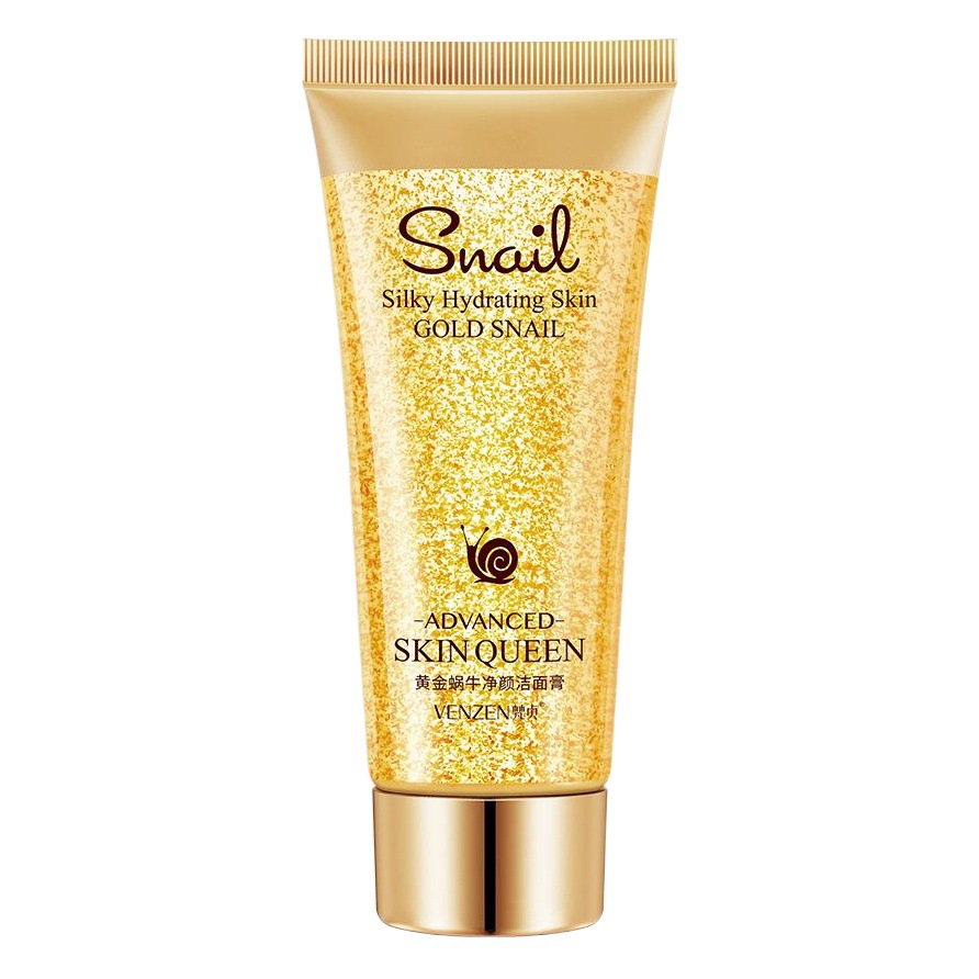 Fanzhen caracol de oro limpiador facial refrescante limpiador facial limpio no apretado limpiador facial al por mayor