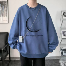 男士卫衣2025新款春秋季薄款长袖t恤潮流男装打底衫内搭上衣服