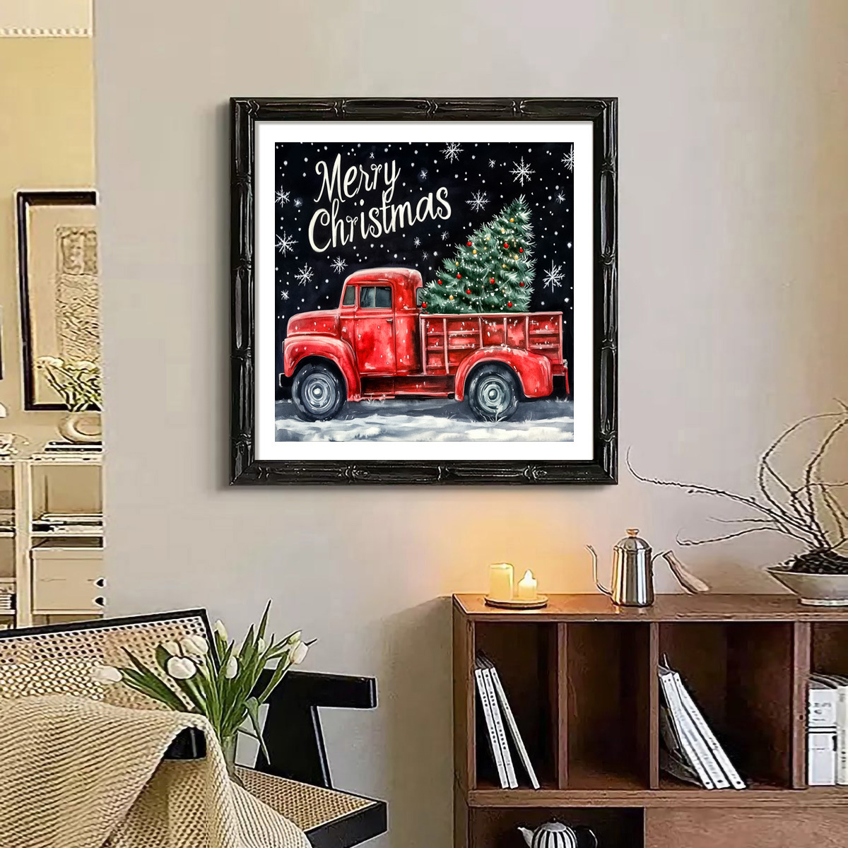 Autos navideños navideños pegatinas hechas a mano pintura de diamantes pintura adhesiva de resina de alta calidad para niños artefacto de descompresión de bricolaje