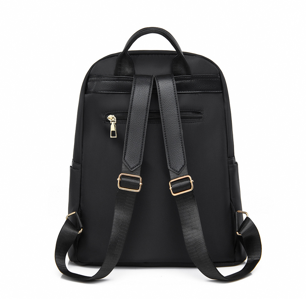 Transfronterizo al por mayor 2024 nuevas damas casuales mochila de tela Oxford moda simple mochila de viaje al aire libre