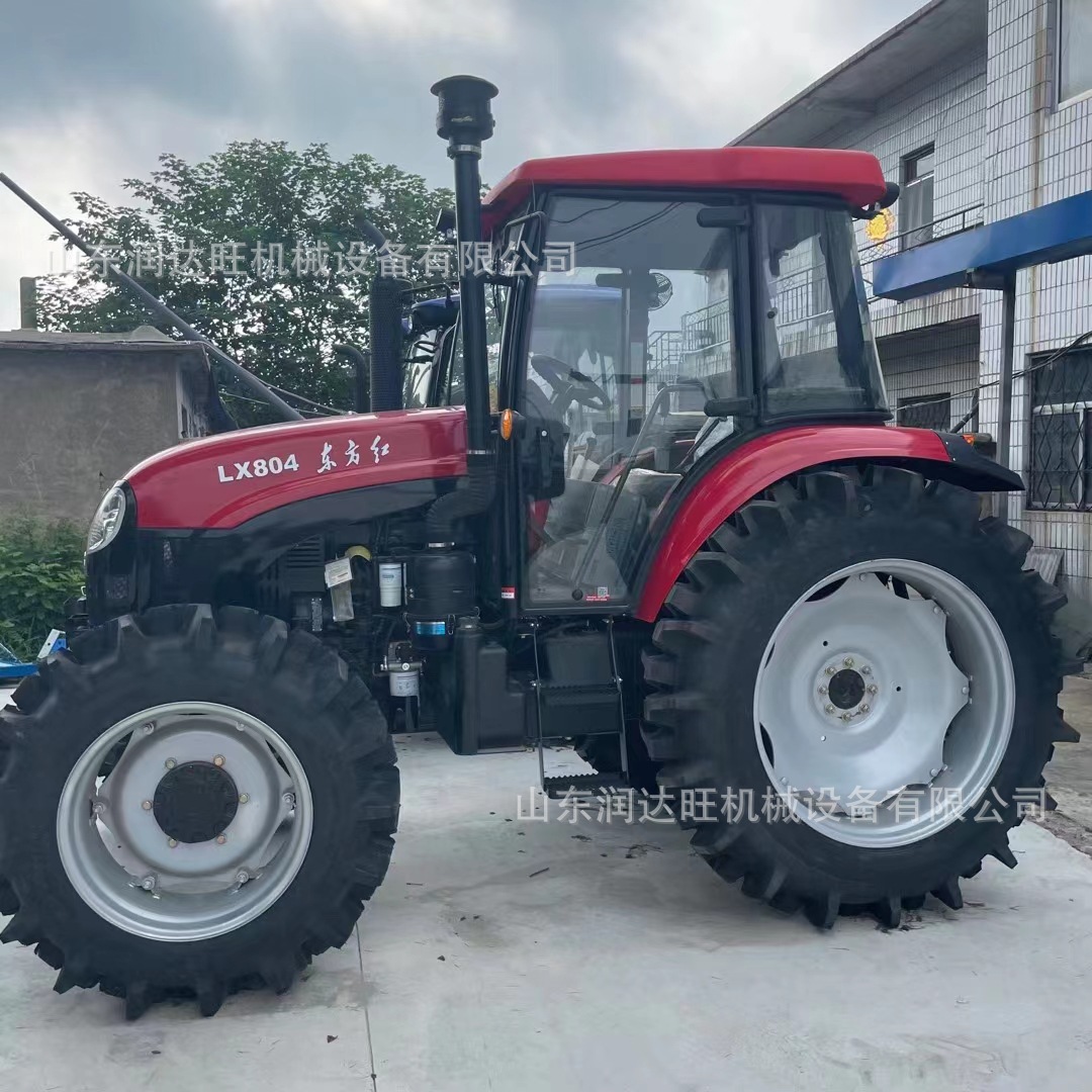 萨丁农用四驱拖拉机 山地丘陵开荒四轮拖拉机 604旋耕犁地打田机