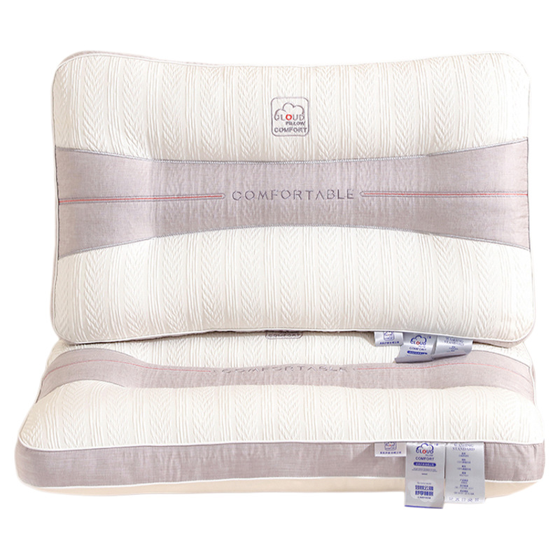 almohada para proteger la columna vertebral cervical y ayudar a dormir, almohada alta para hombre para dormitorio de estudiantes
