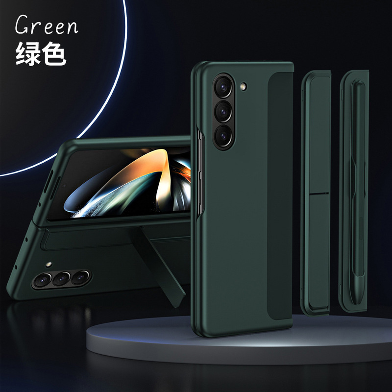 Samsung Fold7 携帯電話ケース、折りたたみスクリーン ペン スロット、目に見えないブラケット、2-in-1 Fold6 ペン スロット保護カバーに適しています。|undefined