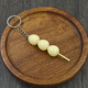 Quail eggs (key chain)