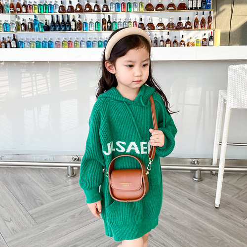 Children's Bags  New Girls Handbag Fashion Baby Mini Retro Crossbody Bag Princess Accessory Bag
