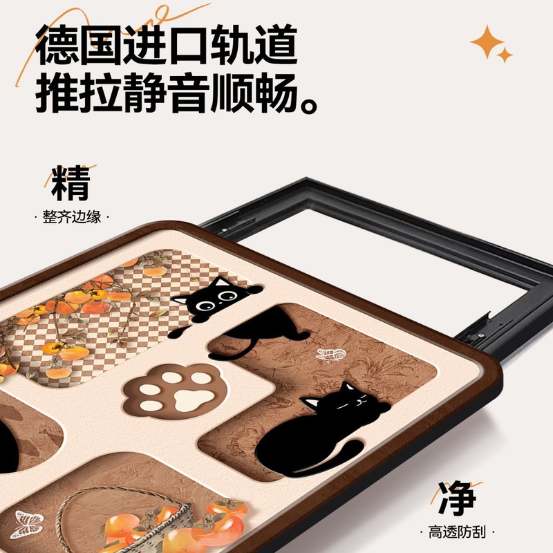 工厂直销中古风电表箱装饰画免打孔配电箱遮挡挂画电闸弱电箱墙画|undefined