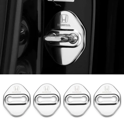 lock buckle cover special stainless, Digər kuzov və aksesuarlar - honda-bright-silver-4-pack