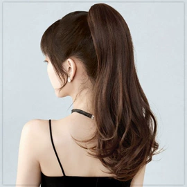 假发长卷发;假发马尾;假发短卷发