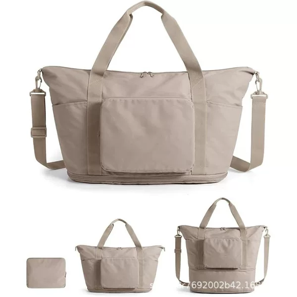 Foldable Travel Bag, Large-Capacity Travel Luggage Bag, Portable Lightweight Personal Belongings Bag