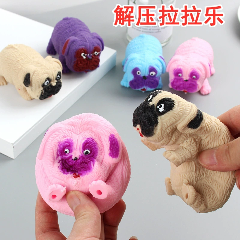 Трансграничная горячая Распродажа вентиляционная собака Лала ле декомпрессионная игрушка щепотка медленный отскок песок Лала собака фабрика оптом