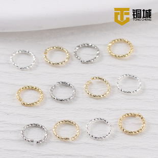 18K���������_��Ȧ��ɫdiy�Ʒ���������~Ȧ�ֹ��M��������Ȧ