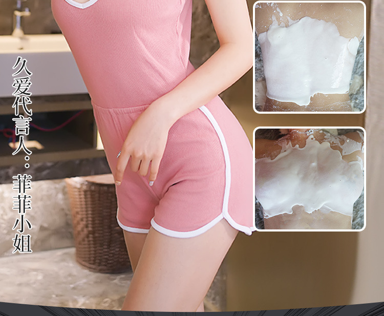 Half-Body Breast Masturbator Cup with TPE Inverted Mold, Manual Use, Flesh Tone — detail image 4