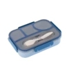 Blue, rectangular, 1100 ml