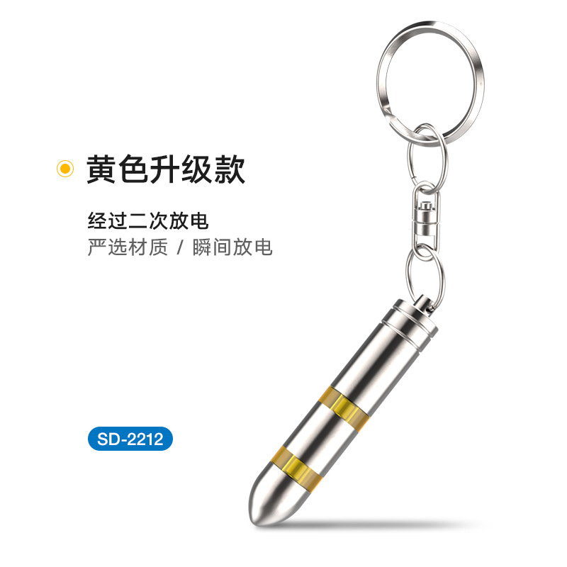 Shunwei – Shunwei Car Static Rod/Key Bag - gold