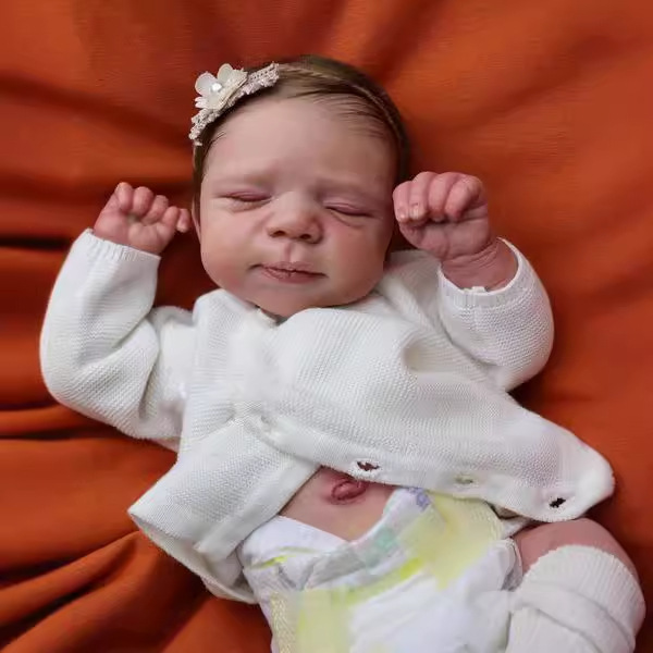 19 pulgadas Pascale recién nacido bebé simulación muñeca bebé recién nacido transfronterizo suministro entrega de una pieza