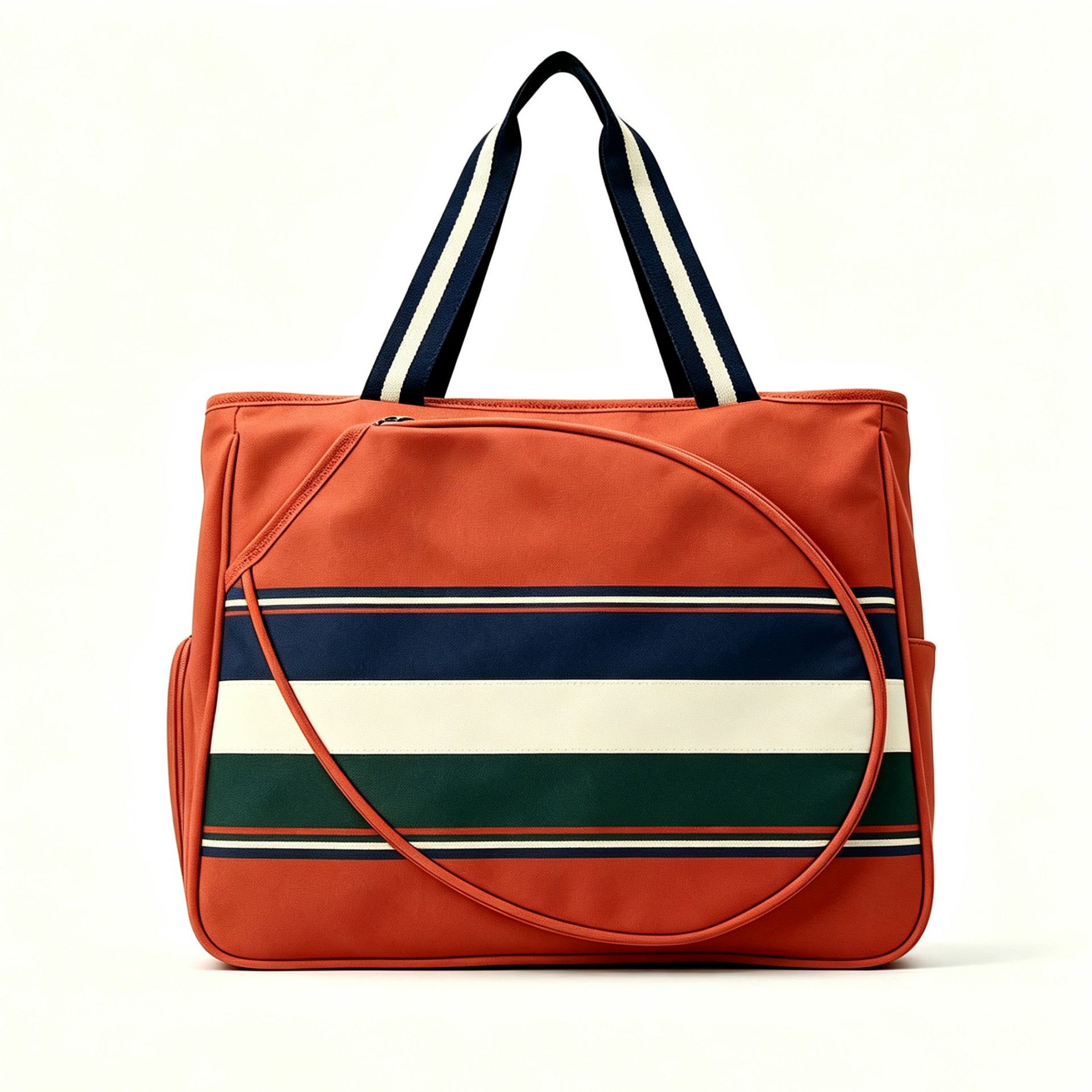 2026 new cross-border tennis bag, large capacity, single-shoulder badminton bag, pickleball bag, stylish design, with a separate shoe compartment