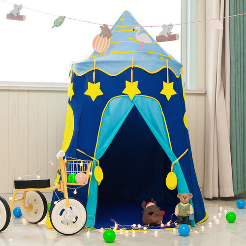 Manufacturer supply children tent game house indoor home use boy girl castle small house yurt