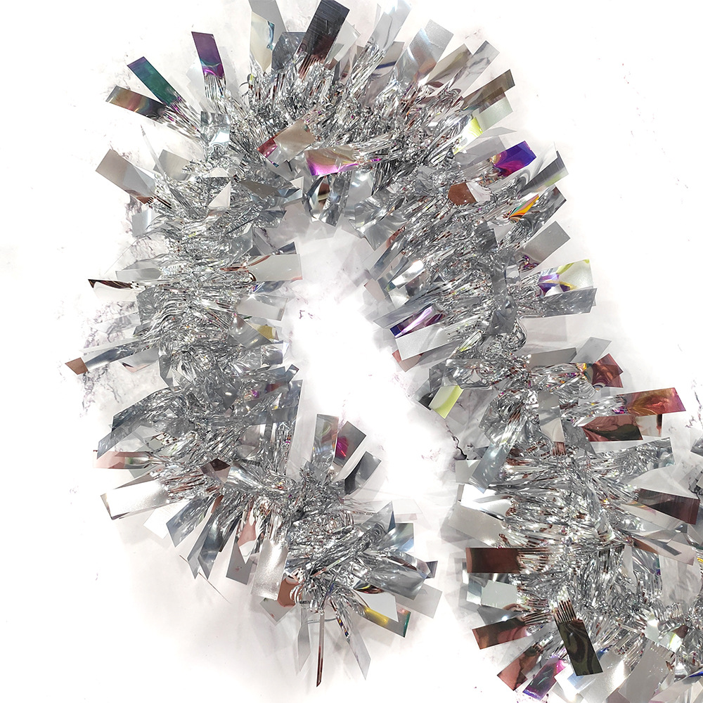 Fiesta de Navidad suministros de boda guirnalda rayas de color decoración de la habitación de la boda rayas de color engrosadas rayas de lana