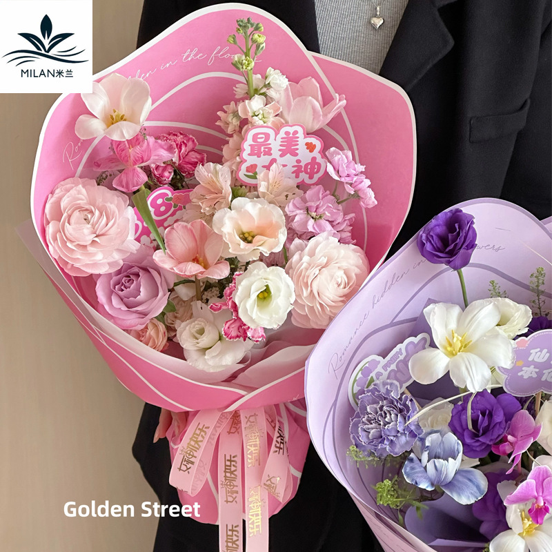 8 de marzo de la diosa de hadas tarjetas de flores ramo tarjetas de felicitación tarjetas de felicitación de vacaciones tarjetas de regalo caja de flores tarjetas de decoración