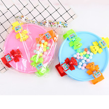 跨境专供四人青蛙吃豆  疯狂贪吃蛙 吃豆休闲动 桌游亲子游戏