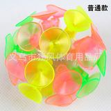 Игрушка липкий шарик на присоске, несветящийся липкий шарик, светящийся детский образовательный липкий шарик для дошкольного возраста