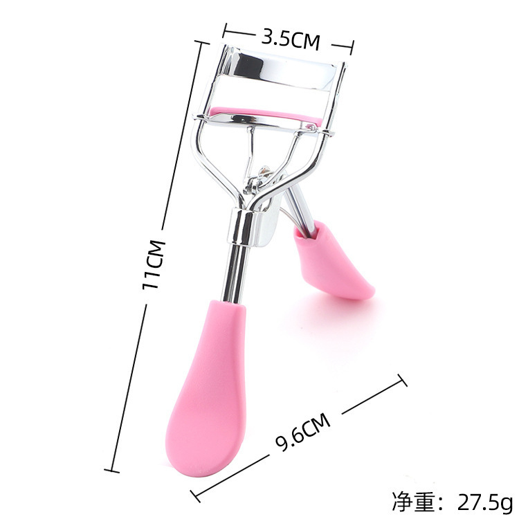 カラーカールまつ毛クリップまつ毛補助器携帯型美化粧ツールアヒル舌柄プラスチック広角まつ毛クリップ|undefined