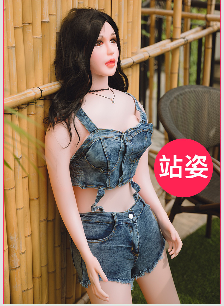 Jiuai Semi-Solid Inflatable Adult Doll, Full-Body Soft Rubber Male Masturbator, Manual Use — detail image 5
