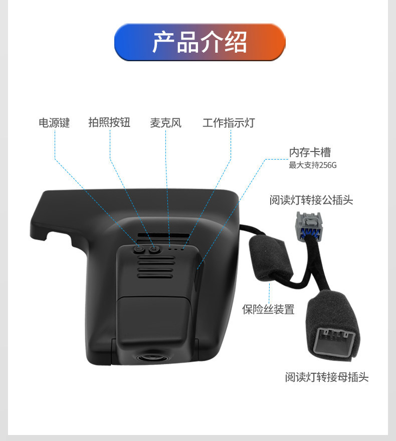 Nissan X-Trail 25 Models Dedicated Dash Cam, Original Factory Installation, No Wiring Needed, Ultra-Clear Night Vision, 20-14 Hidden Type