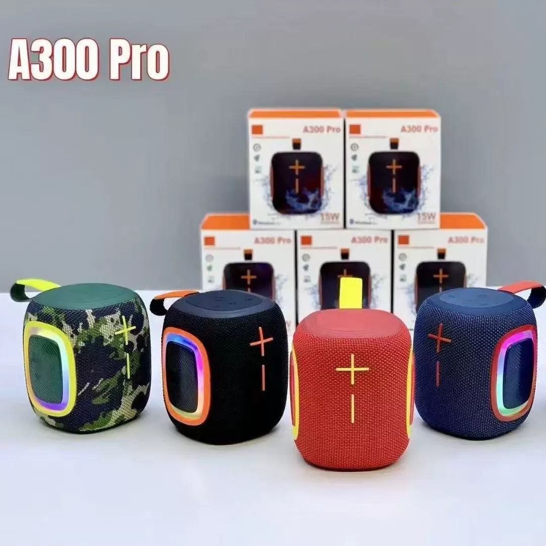 A300新款蓝牙音响创意礼品迷你插卡七彩炫RGB便携低音炮蓝牙音箱