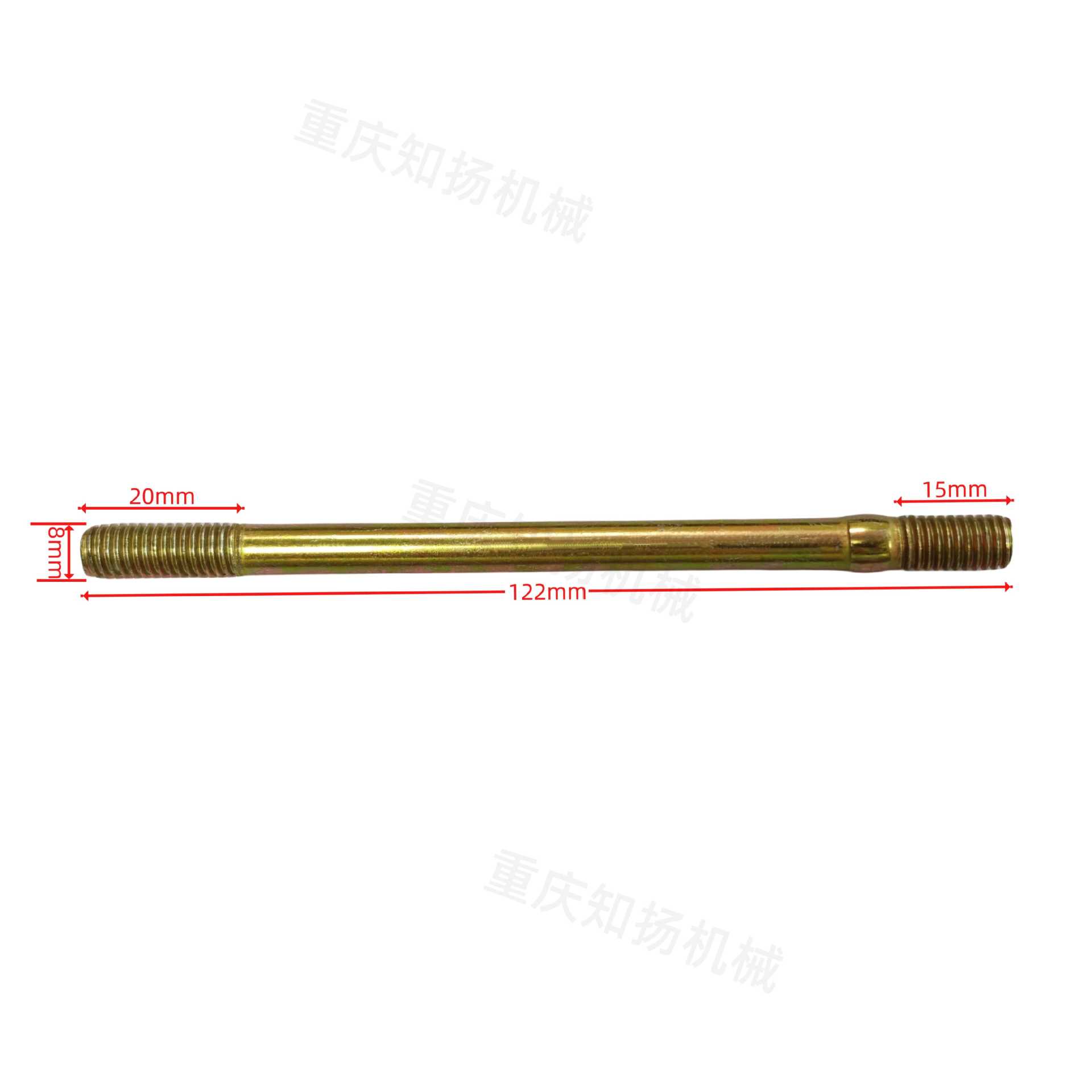 Motorcycle Engine Parts Zongshen Cg200 Steel Column Bolts and Nuts Cg125/Cg150 Cylinder Column Nut Kit