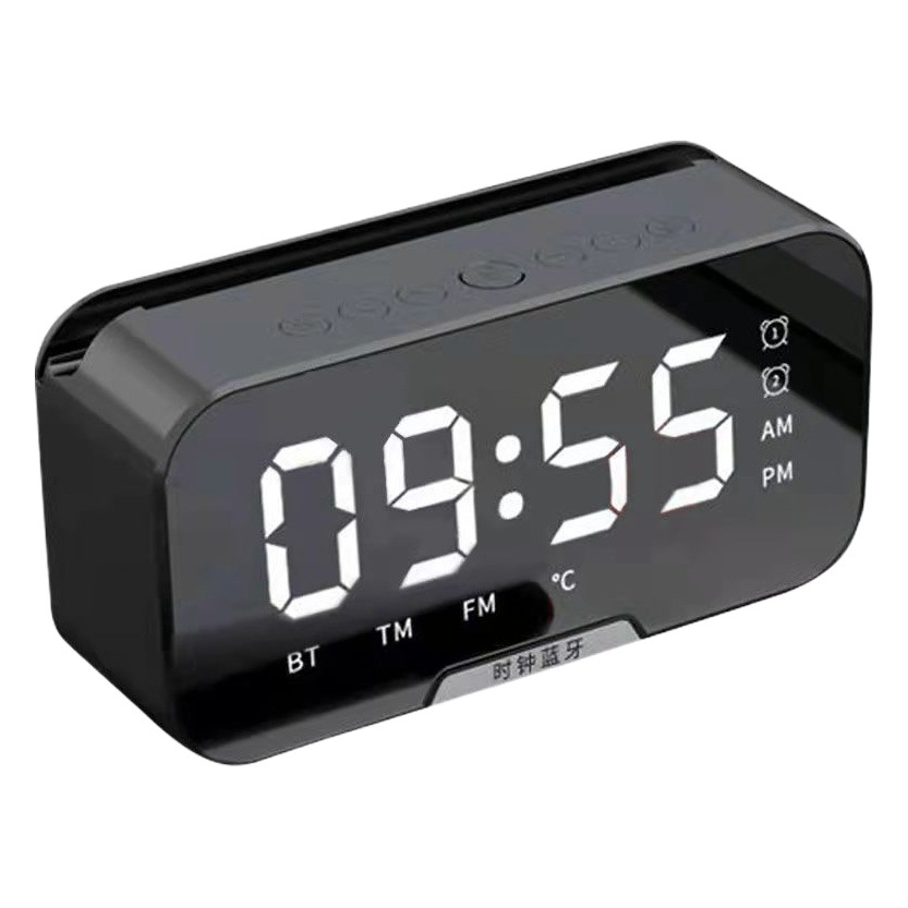 Multifuncional Bluetooth audio GS7 teléfono móvil soporte de la computadora de escritorio mini reloj despertador pequeño audio Bluetooth audio