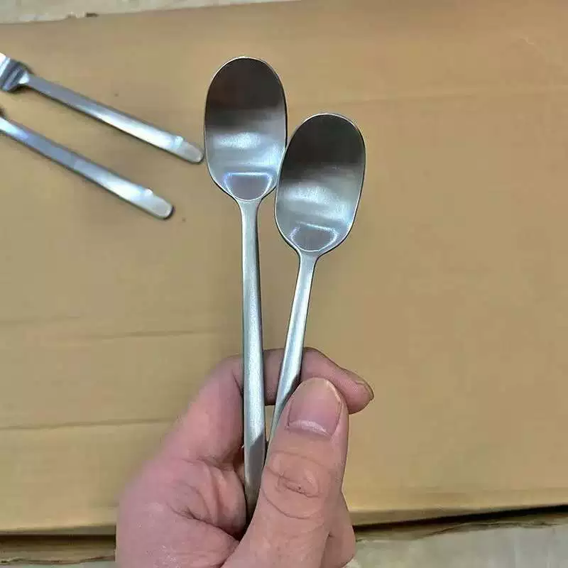 Ложка из нержавеющей стали, кофейная, изысканная маленькая палочка для смешивания для домашнего использования, увеличенной толщины