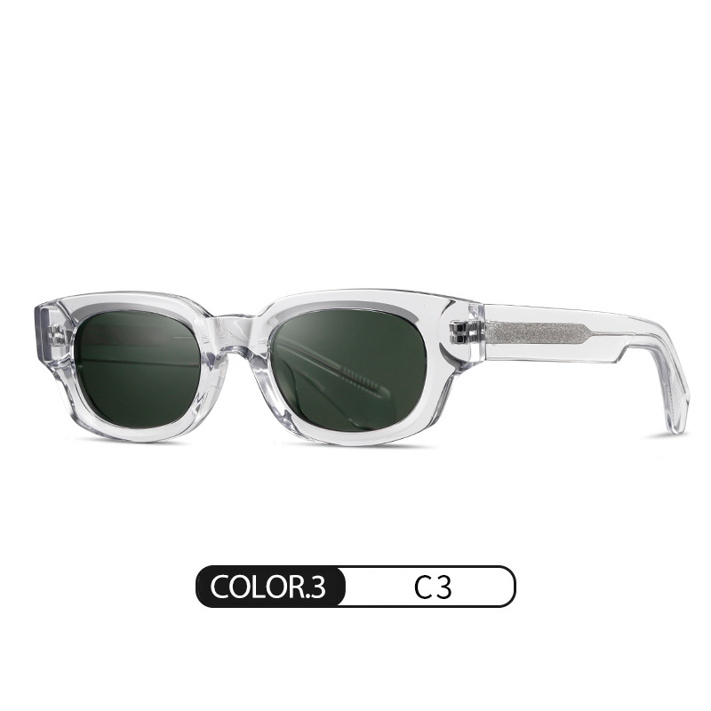 Nuevas gafas de sol polarizadas S32127 Gafas de sol de tablero de tiro callejero al aire libre de moda Gafas de sol para hombres y mujeres con el mismo estilo