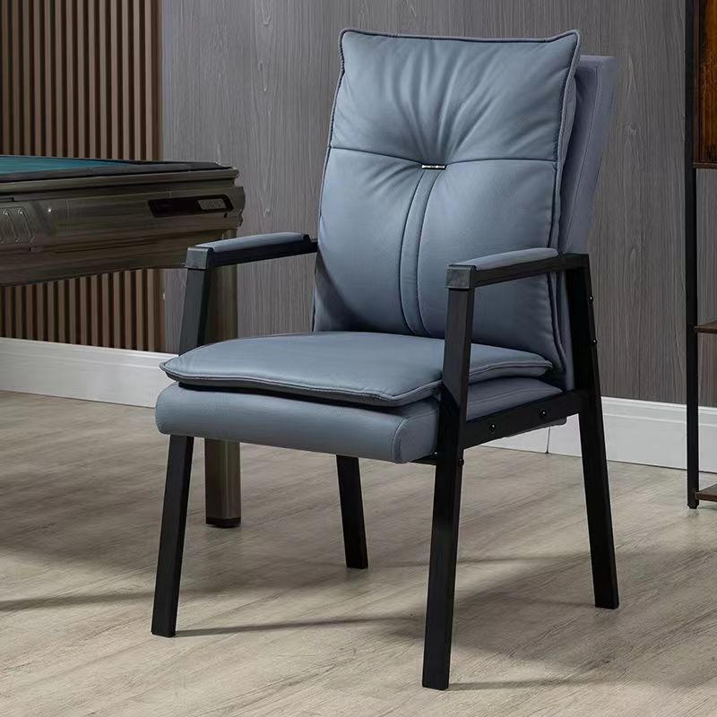 Chess and Card Room Mahjong Hall Special Chair Home Heightening Chair Backrest Four-leg Chair Office Conference Chair Elderly Chair Stool