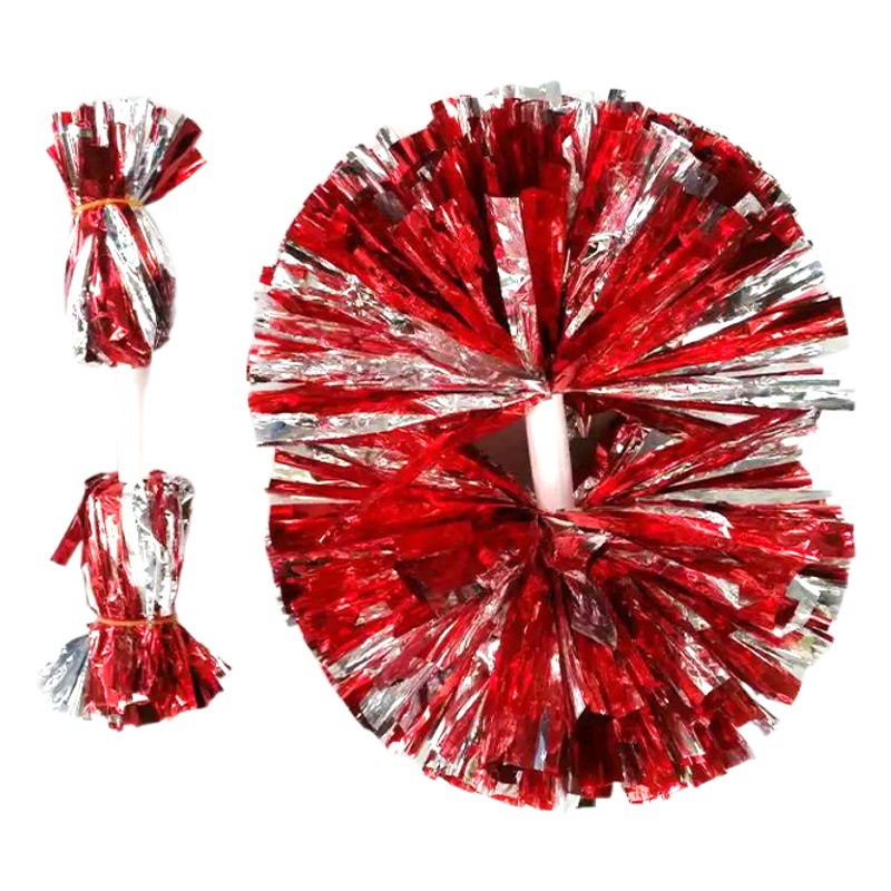 Venta al por mayor de doble cabeza Lala flor bola deportes accesorios Lala flor bola fiesta alegría accesorios mano agitar flor