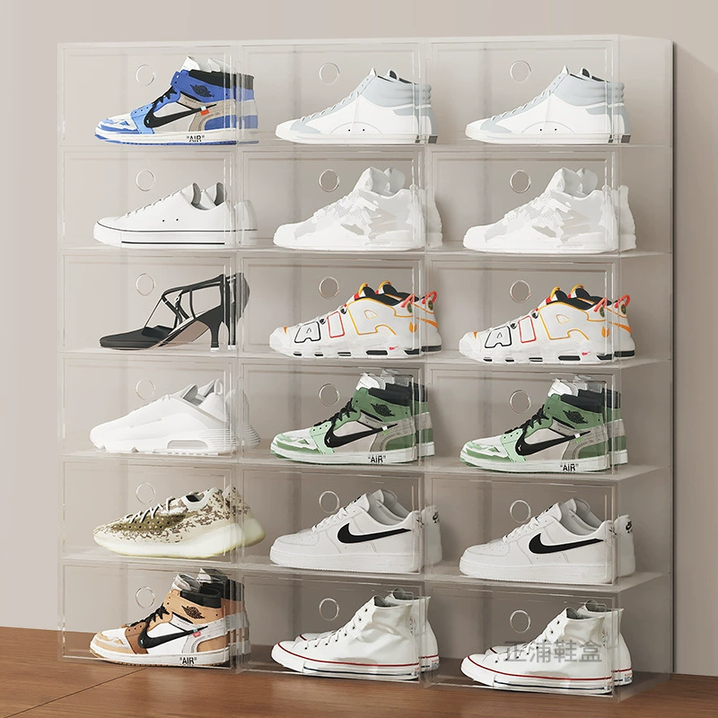 Air Jordan, акриловые туфли, чехол для обуви, ящик для хранения, обувь, система хранения
