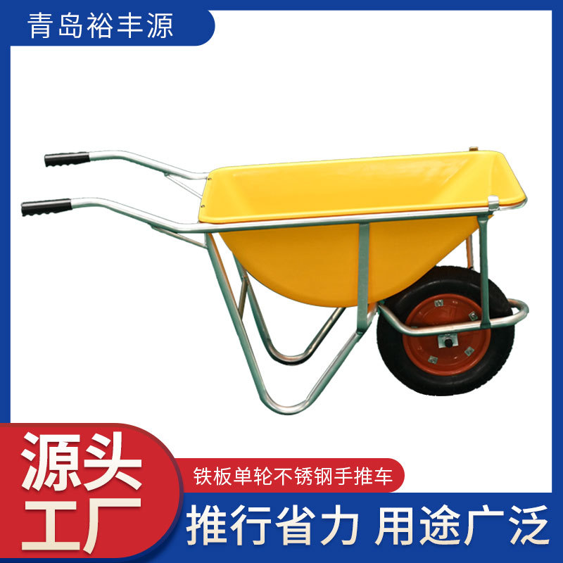 铝制手推车WB2208平板车省力载货万向轮轻便车载搬运车