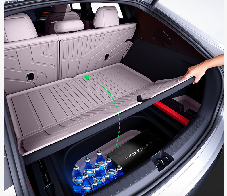 Suitable for BYD Qin MAX EV/DMi trunk mat TPE26 model interior decoration modification kit
