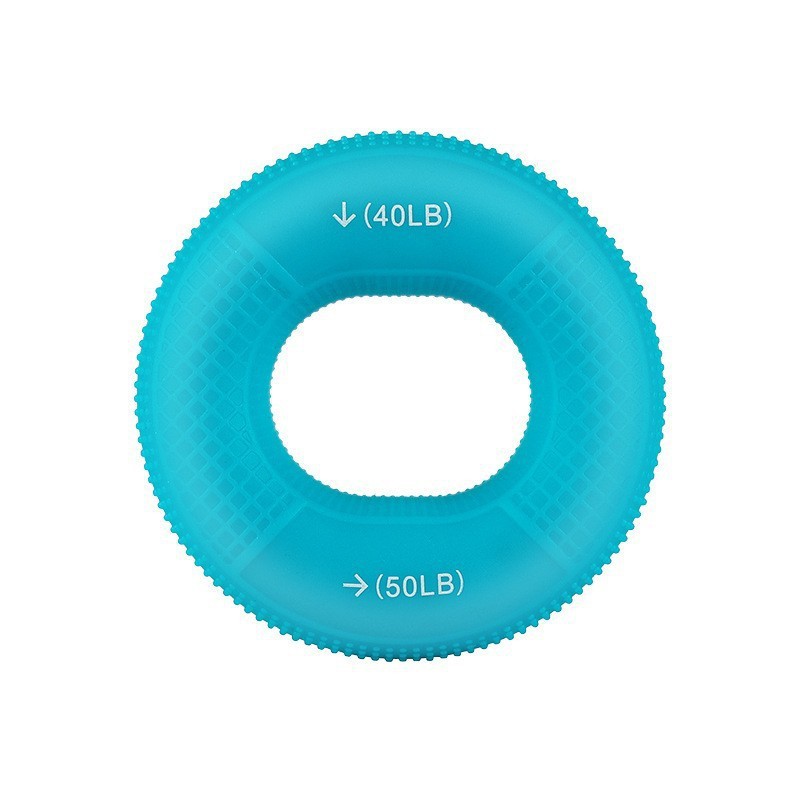 Anillo de agarre de silicona de doble fuerza de ejercicio profesional de mano brazo mano fuerza de entrenamiento de rehabilitación masaje agarre